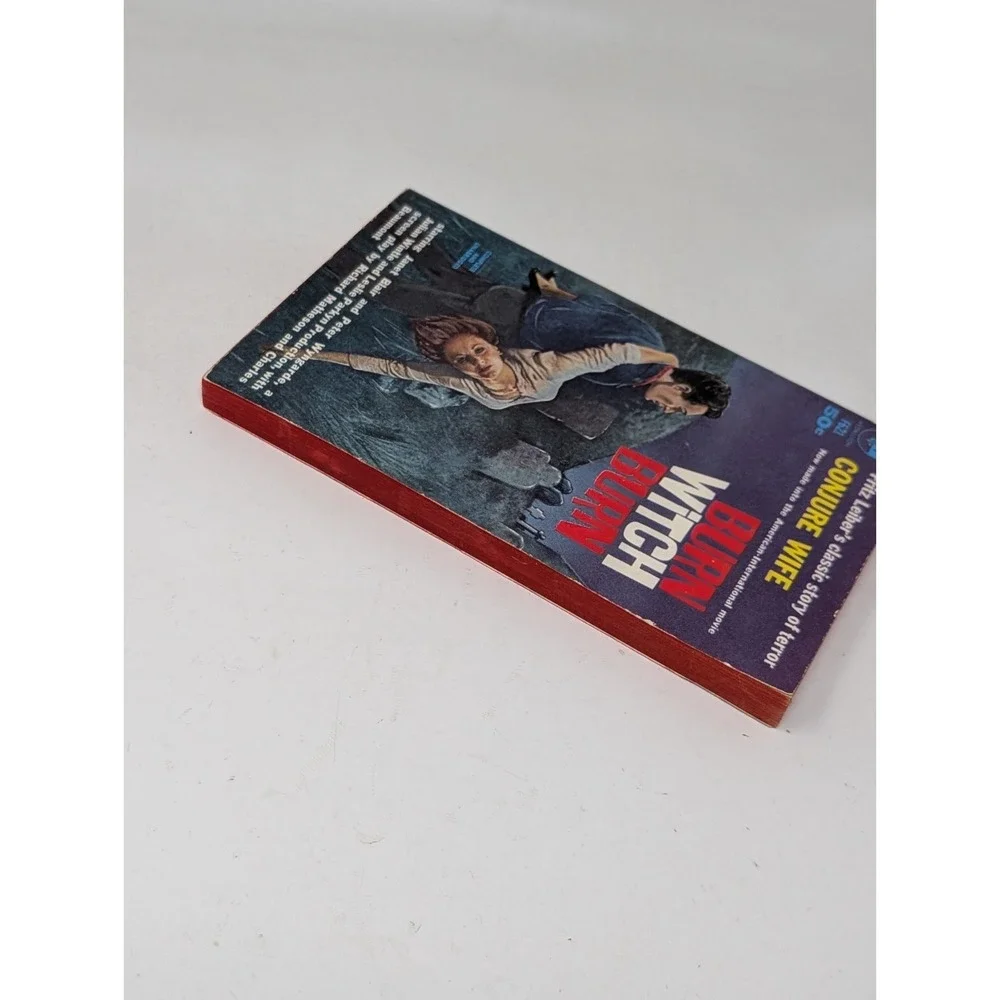 Conjure Wife Burn Witch Burn by Fritz Leiber Horror Paperback Movie Tie-in VTG